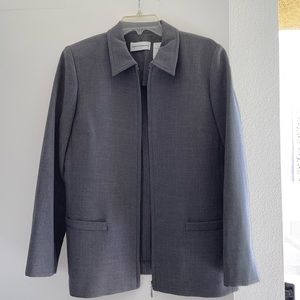 Alfred Dunner Zip Work Jacket